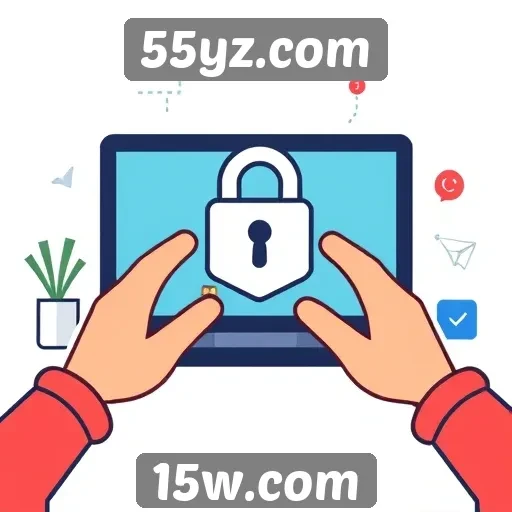 Recursos de segurança no site 55yz.com